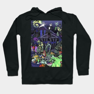 Jack Halloween, the nightmare before Christmas, jack skellington, halloween, pumpkin king Hoodie